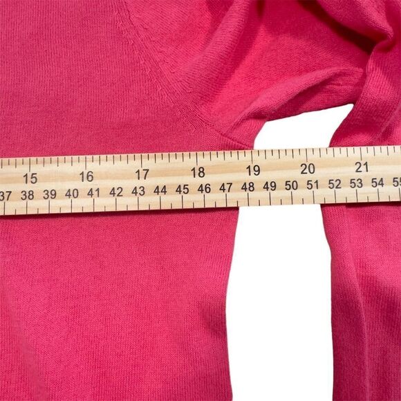 J. by J. Crew Women's Pink Long Sleeve Pullover Sweater Size M‎ - Picture 3 of 6